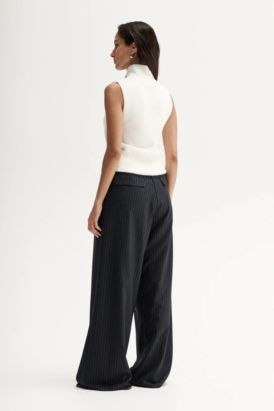 Elka Collective | Tobias Pant - Midnight Navy Pinstripe