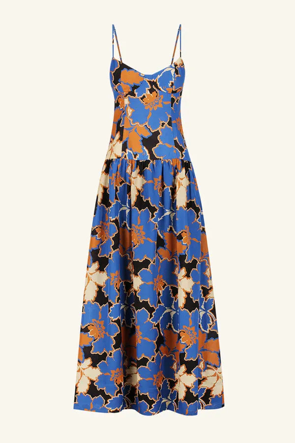 Shona Joy | Karla Panelled Bustier Maxi Dress