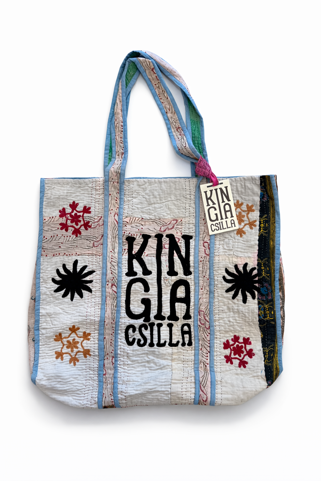 Kinga Csilla | KC Sourced Indian Kantha Bag - 5