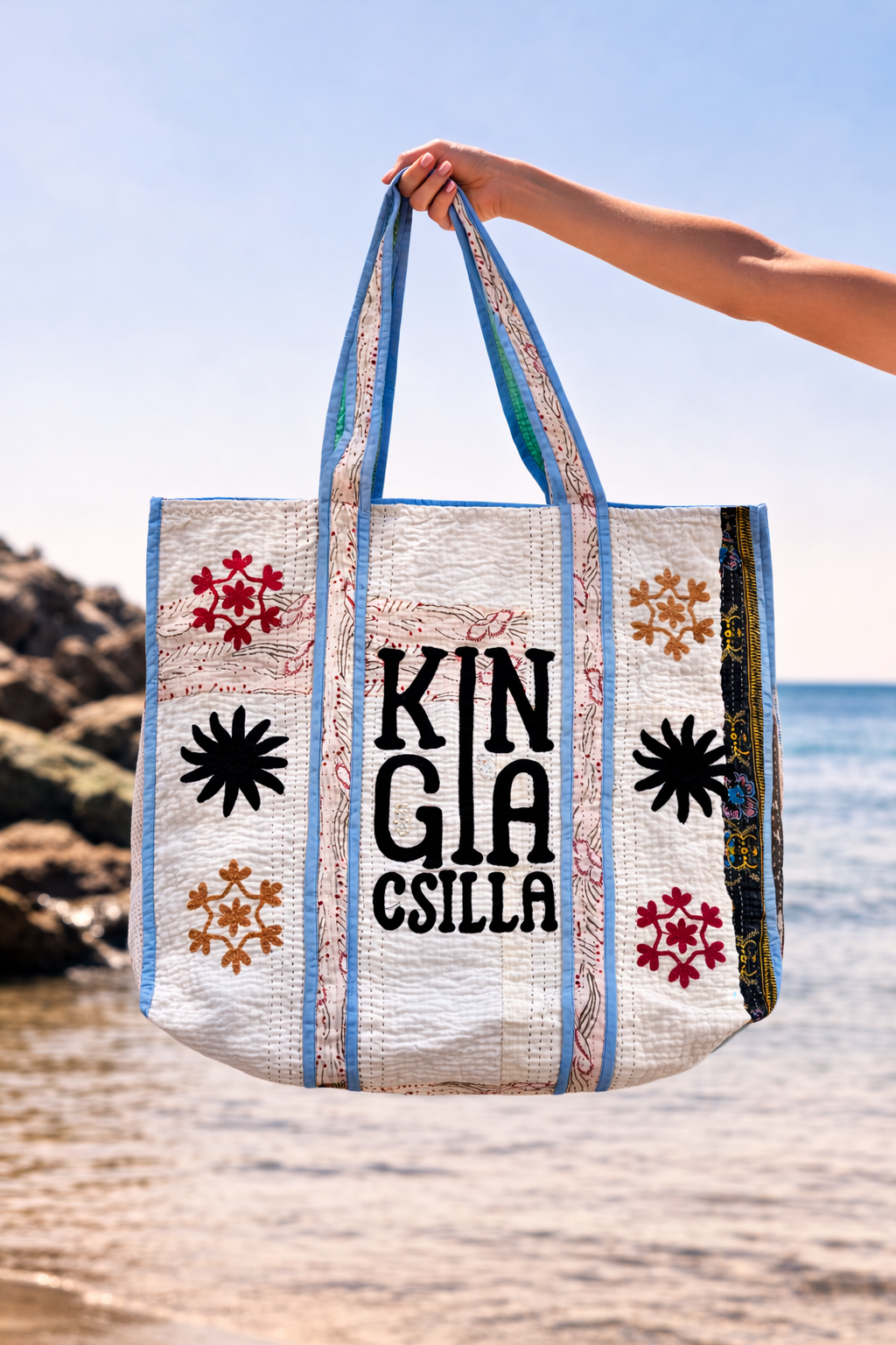 Kinga Csilla | KC Sourced Indian Kantha Bag - 5