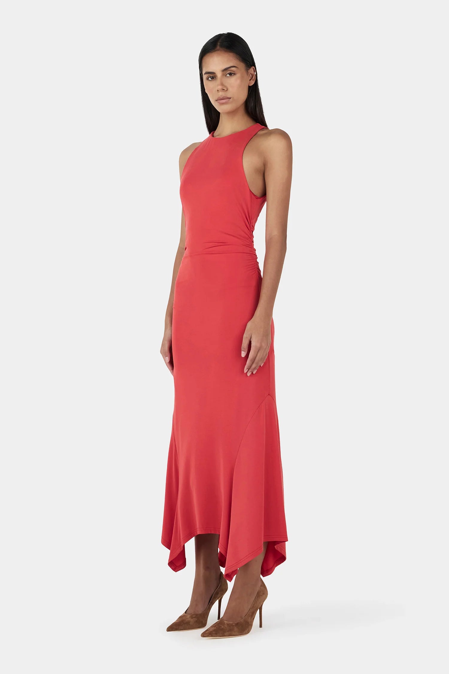 Ownley | Kendall Midi Dress - Tango