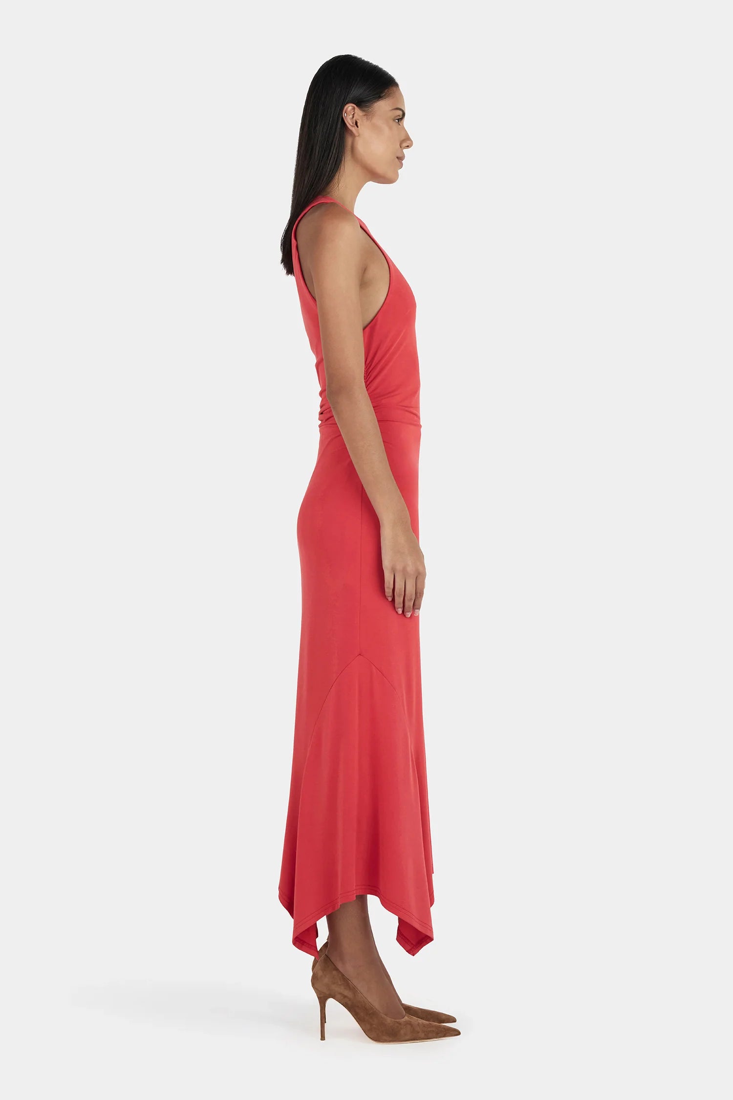 Ownley | Kendall Midi Dress - Tango