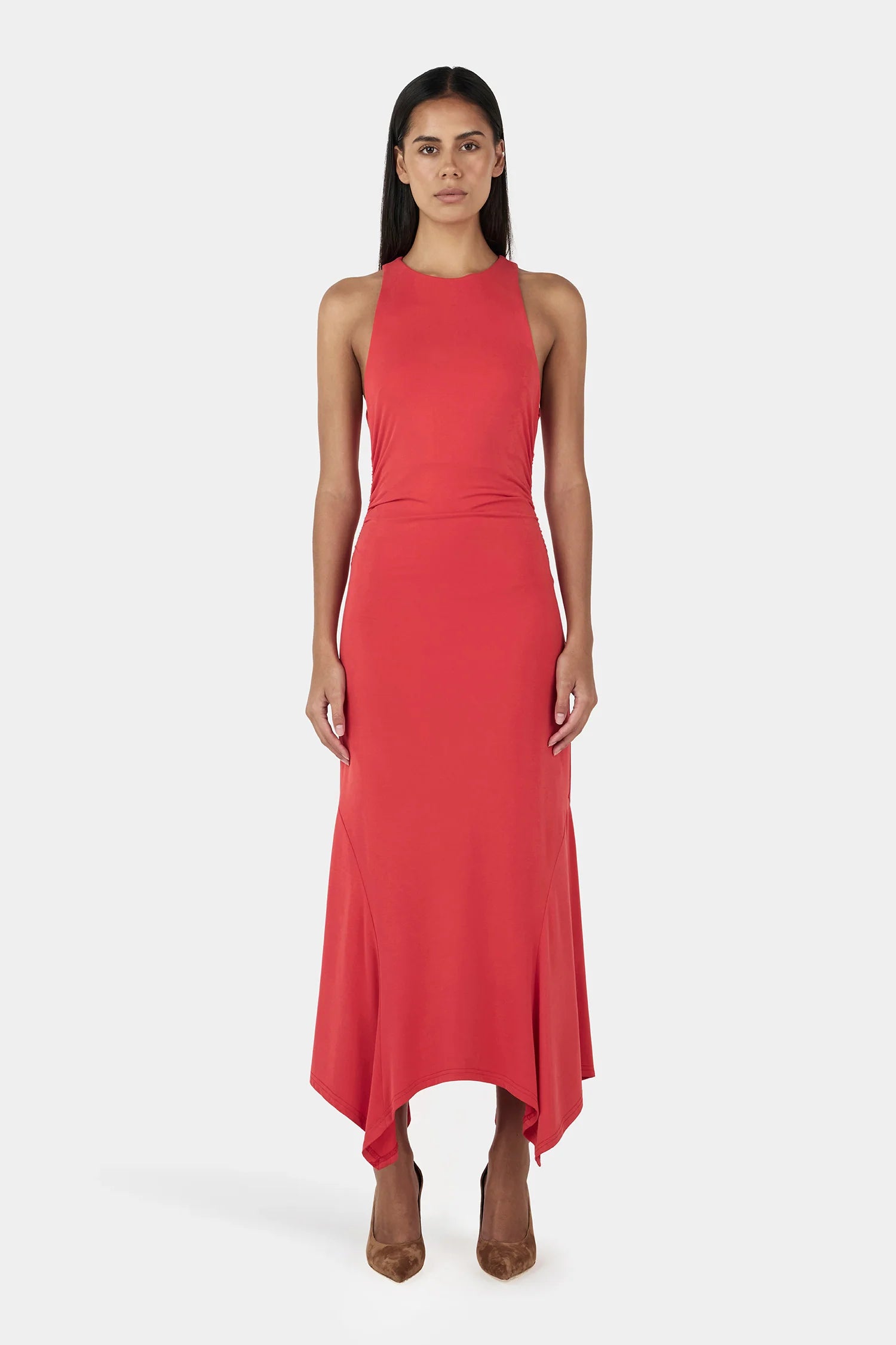 Ownley | Kendall Midi Dress - Tango