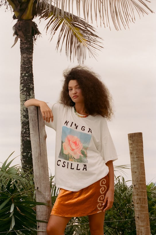 Kinga Csilla | KC Blooming Rose Tee