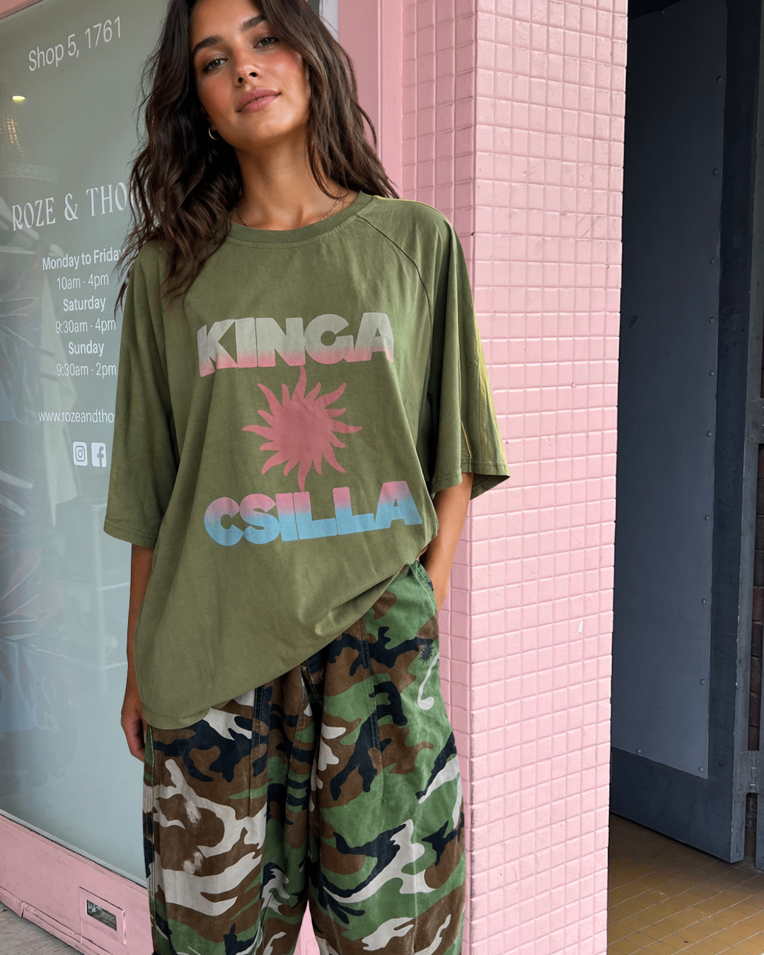 Kinga Csilla | Sunset Tee - Khaki