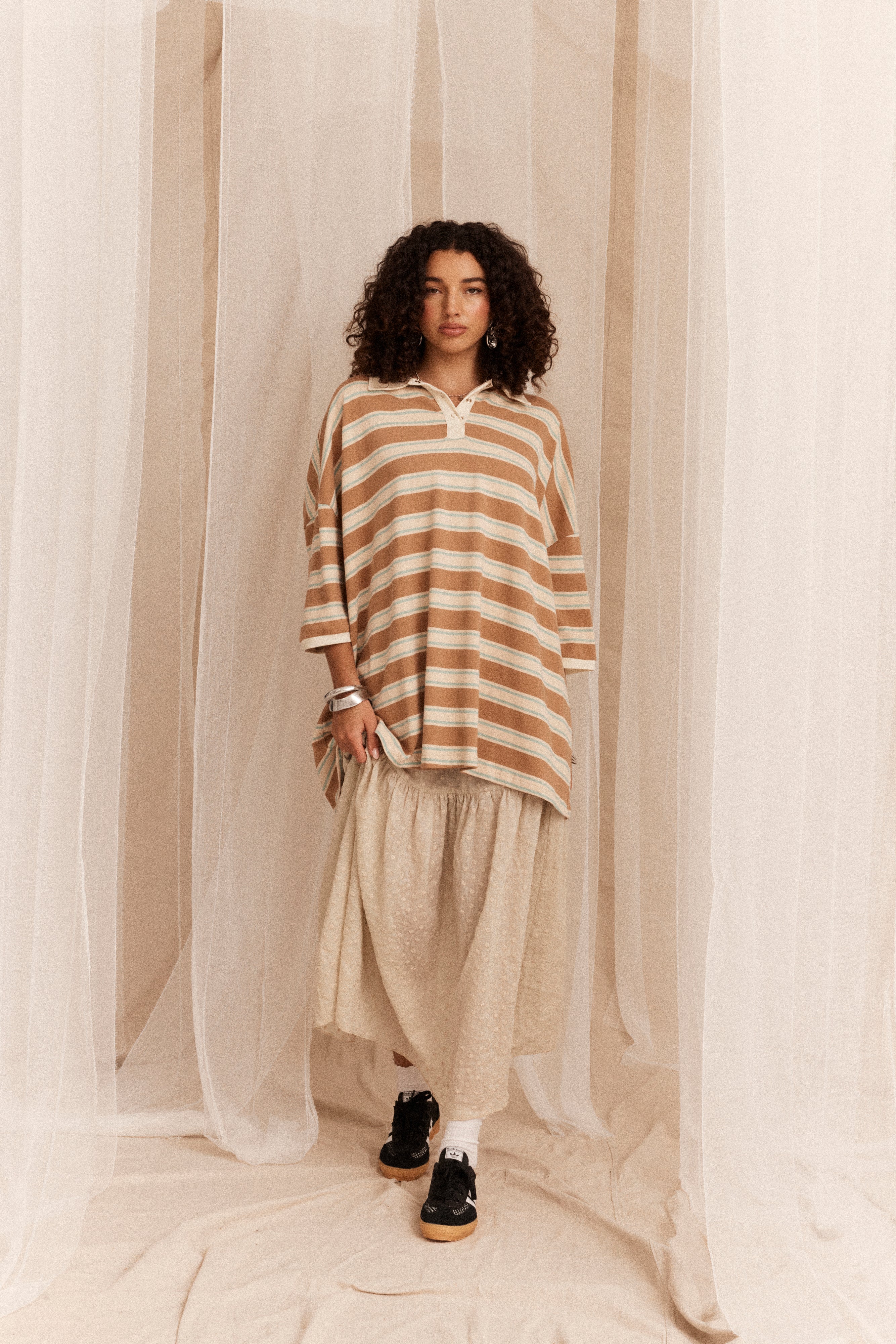 Kinga Csilla | Lago Striped Rugby Jumper