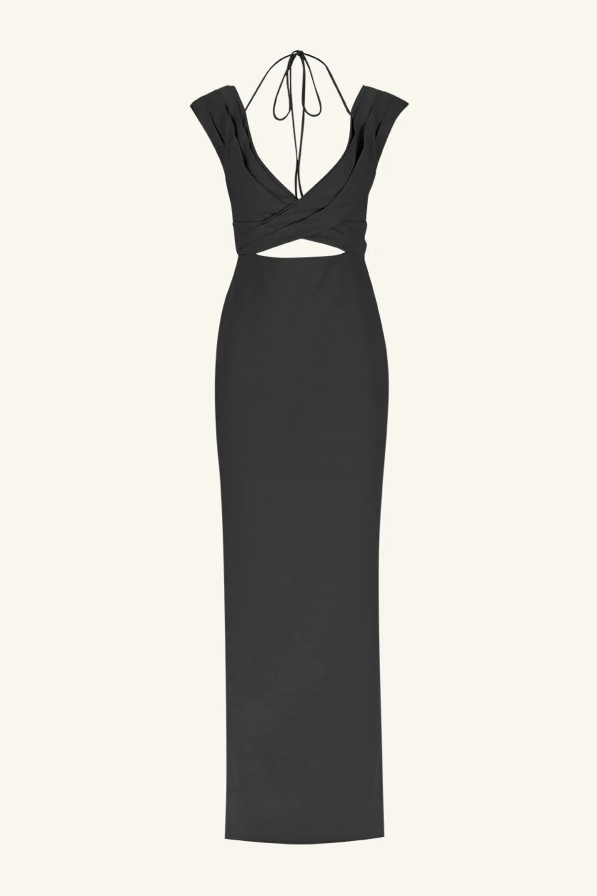 Shona Joy | Lani Cross Front Ruched Maxi Dress