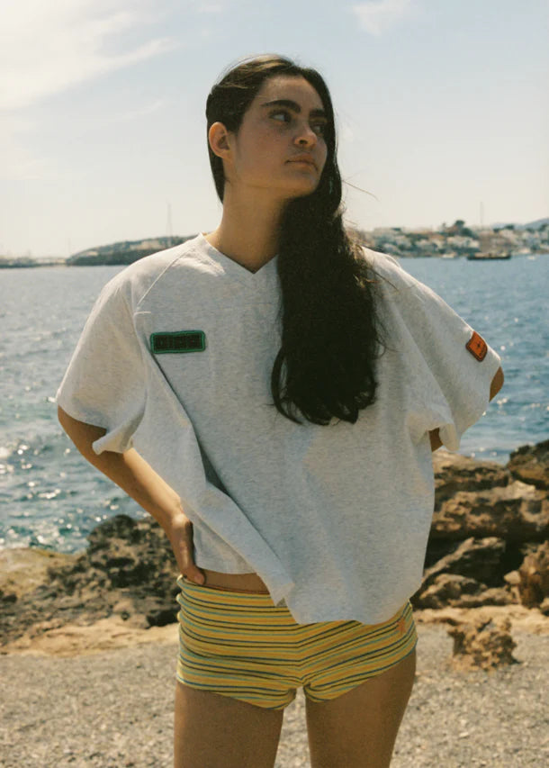 Ciao Ciao Vacation | Wiley Raglan Crop Tee