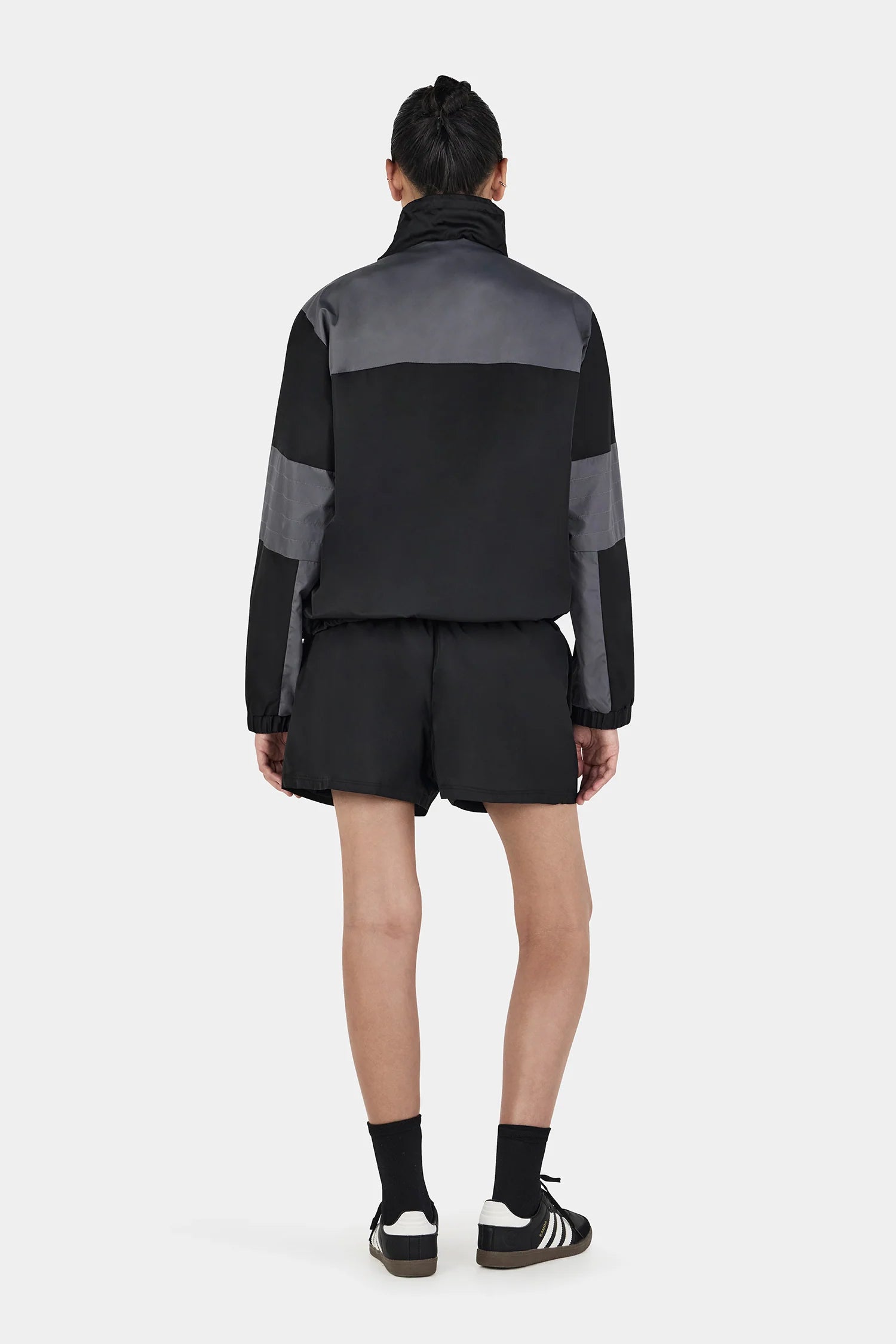 Hansen & Gretel | Lilista Windcheeter - Charcoal/Black
