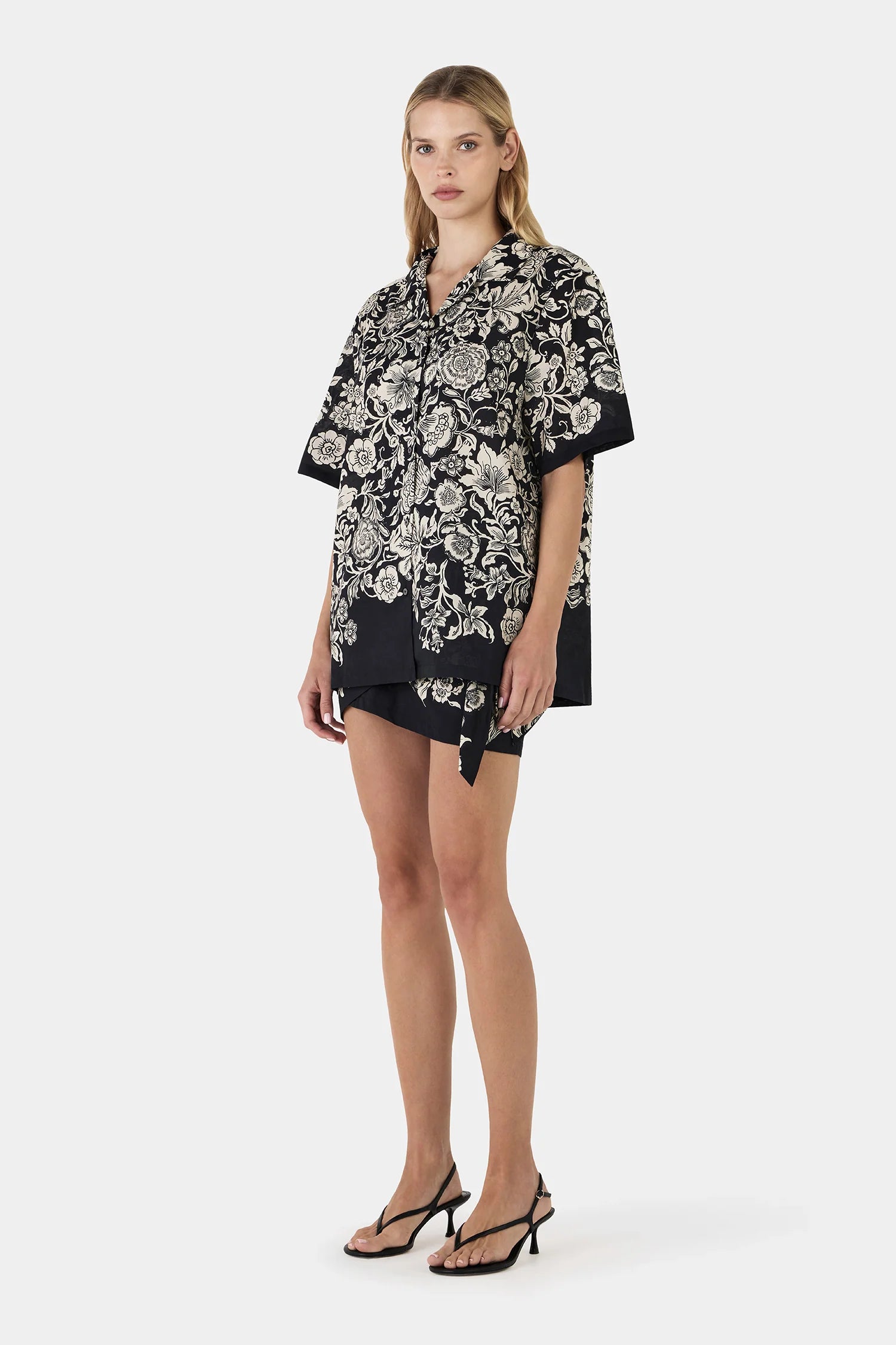 Hansen & Gretel | Lucas Shirt - Noir Bloom