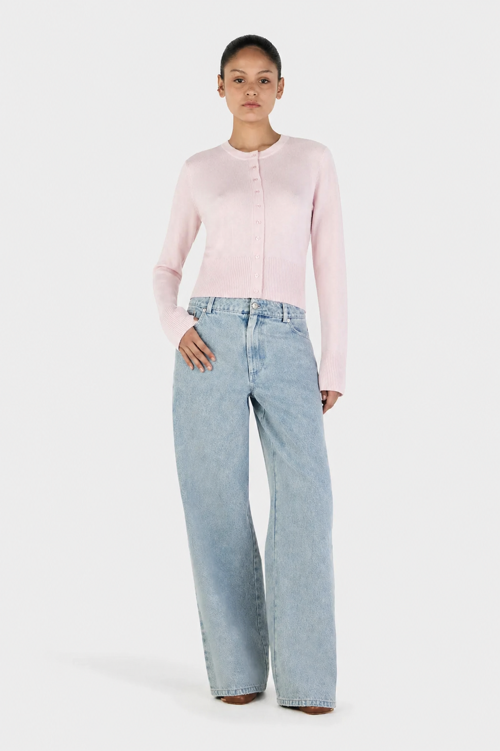 Hansen & Gretel | Lucielle Cashmere Cardigan - Blush