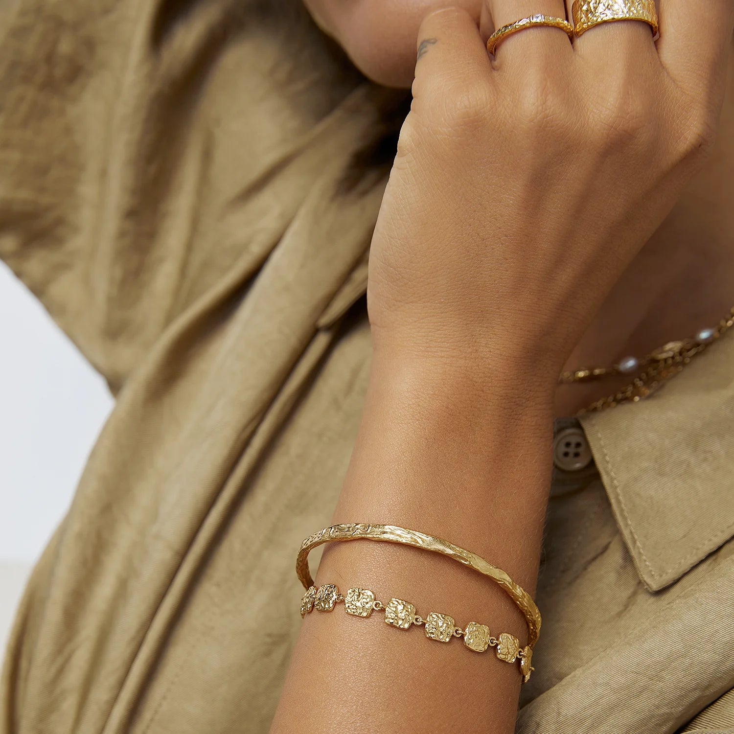 Arms Of Eve | Emilia Gold Bracelet