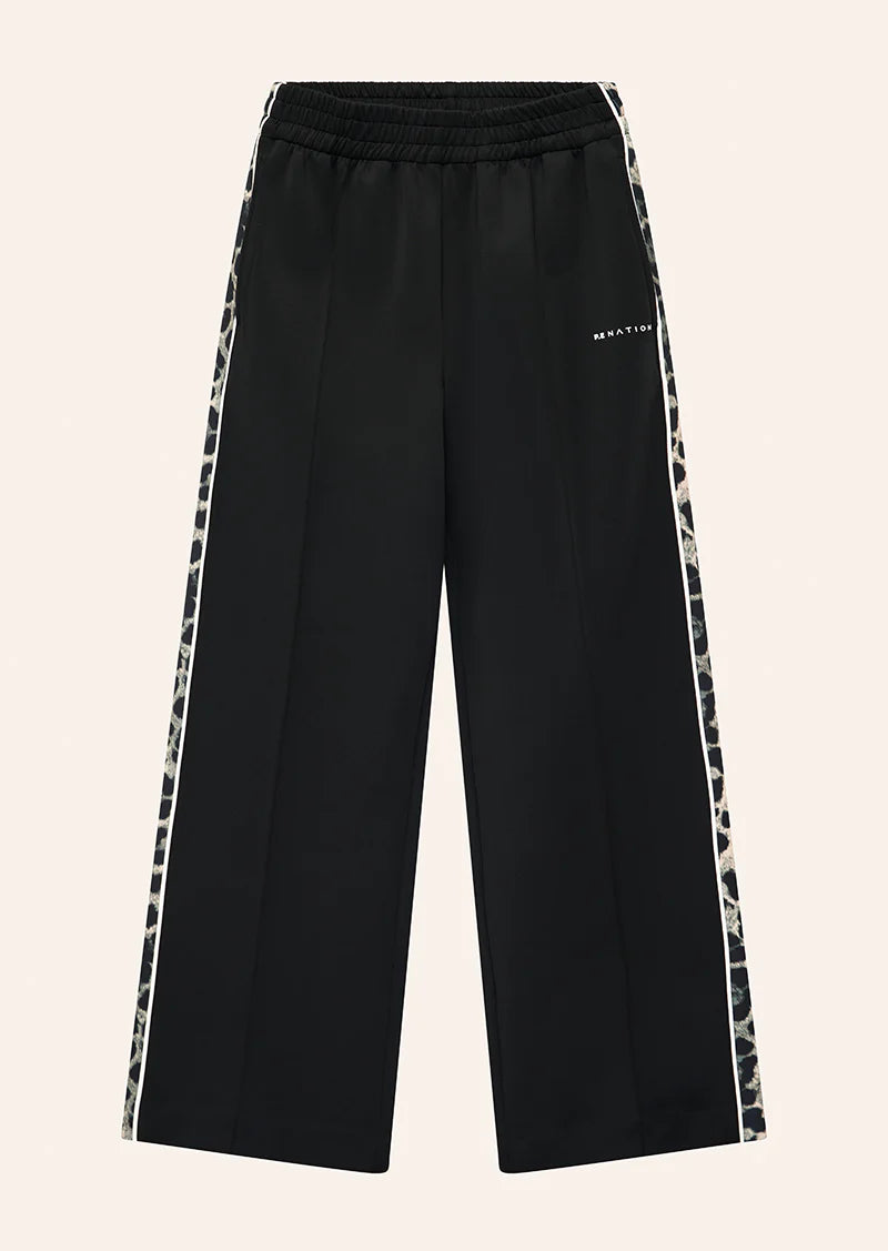 PE Nation | Man Down Track Pant - Black/Leopard