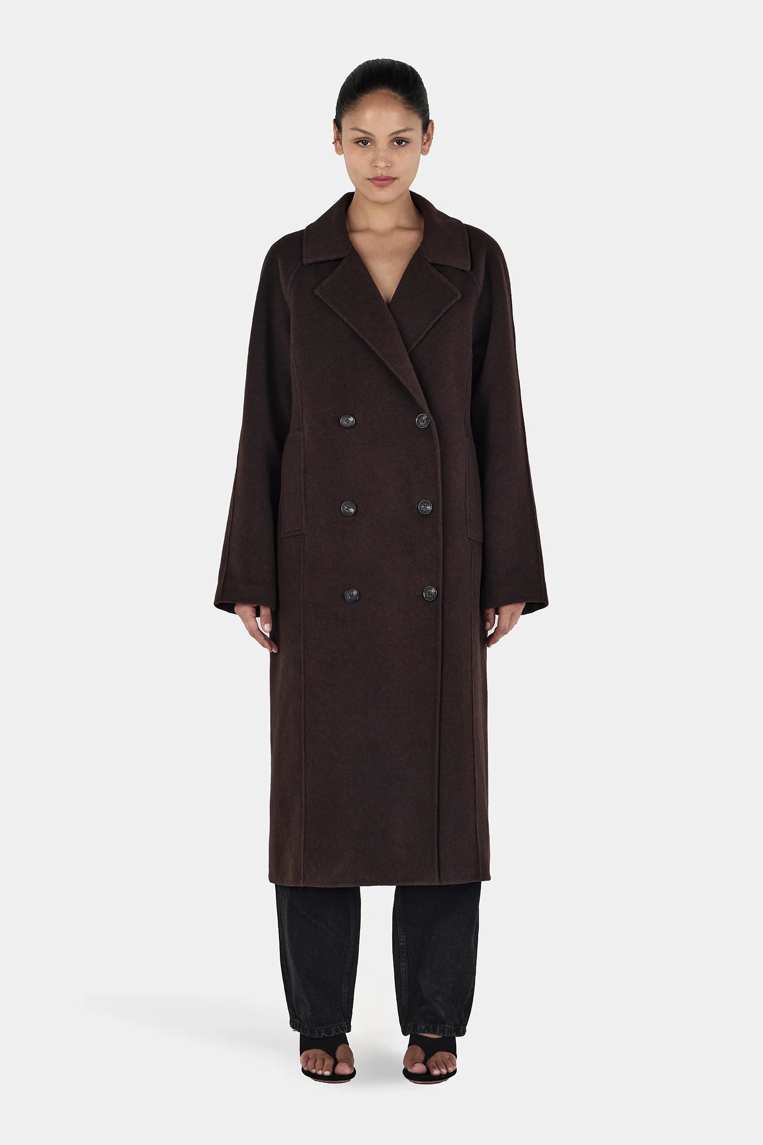 Hansen & Gretel | Mathews Coat Regular - Chocolate