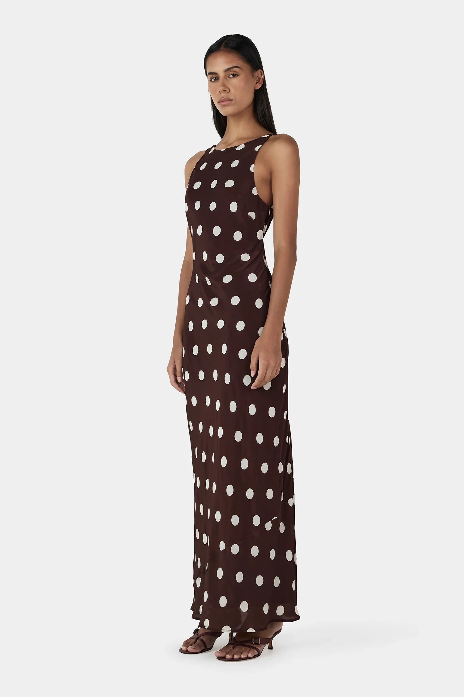 Ownley | Mizzi Midi Dress - Pinot Polka