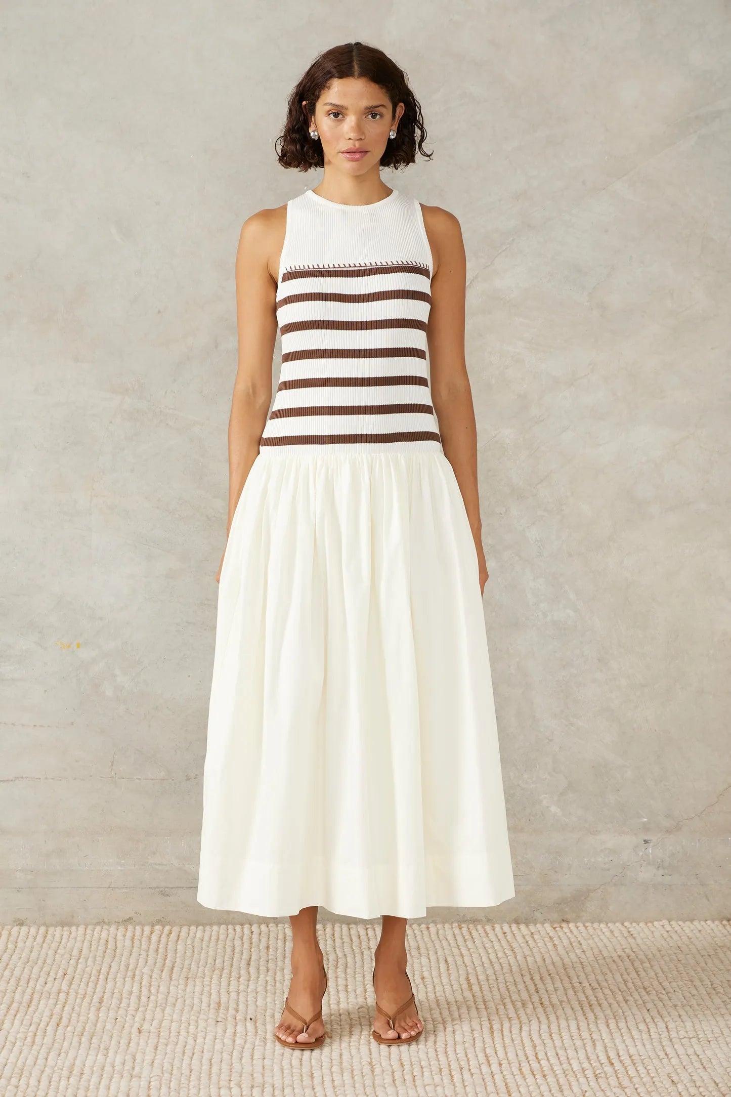 Mon Renn | Rhythm Stripe Mix Dress