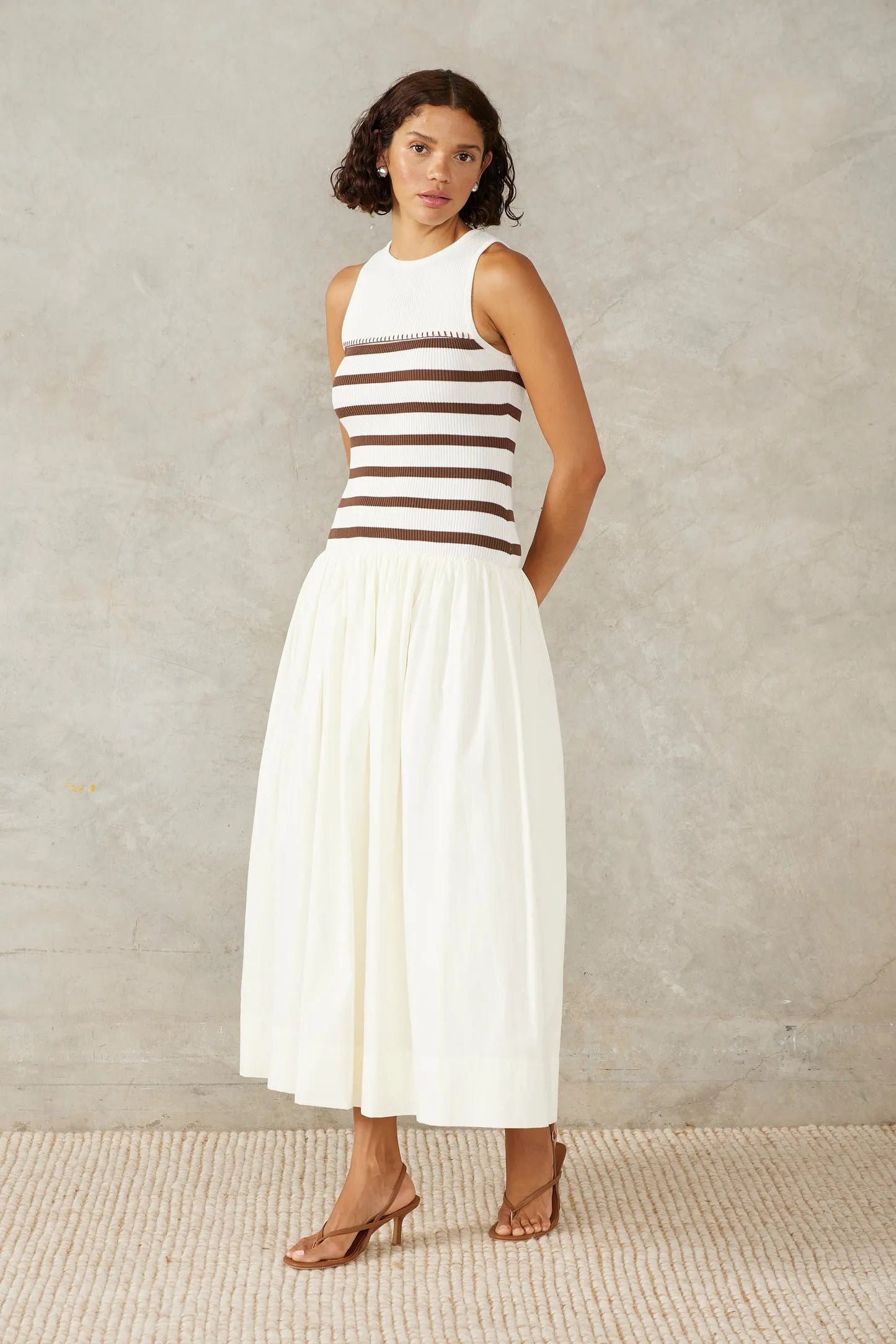 Mon Renn | Rhythm Stripe Mix Dress