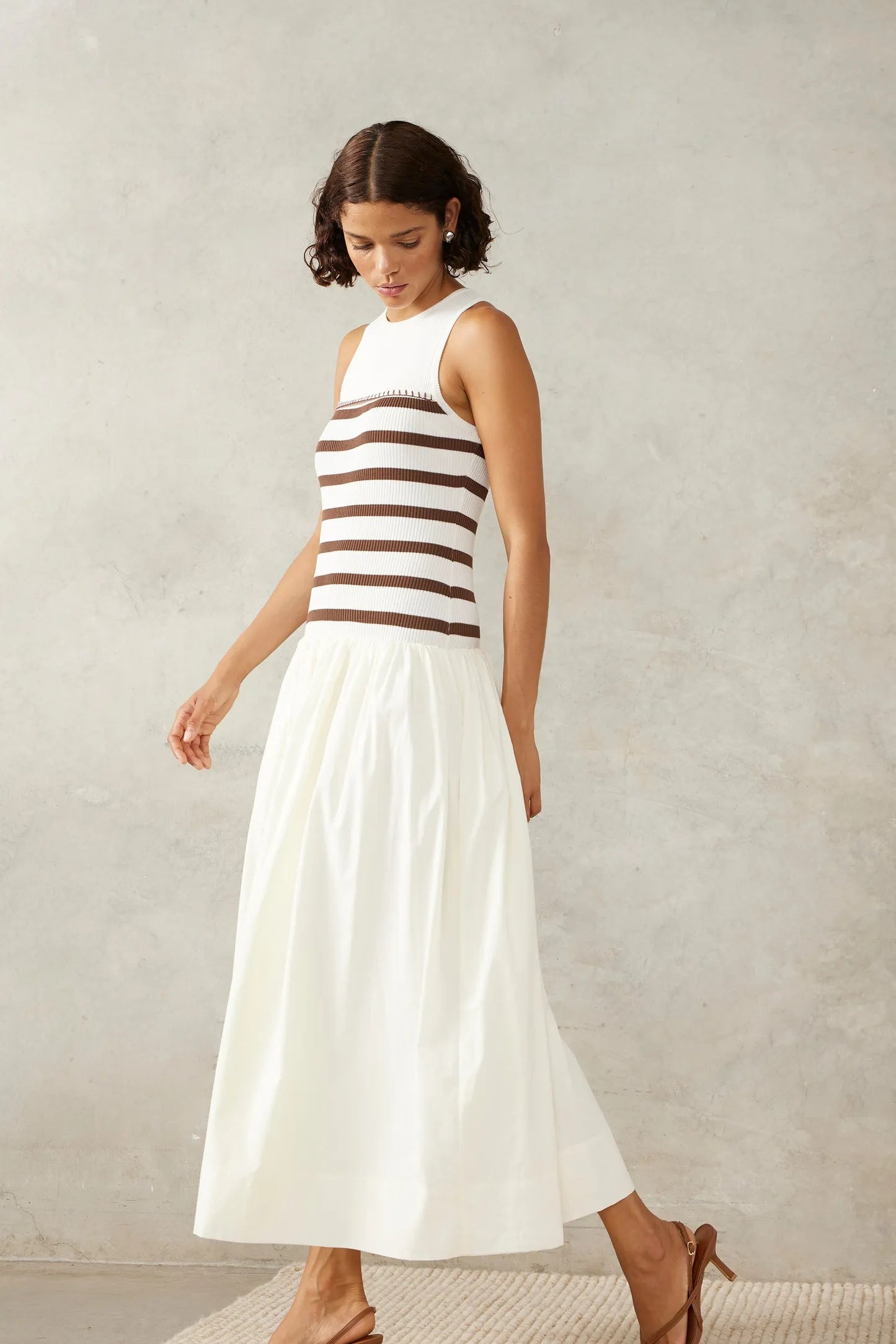 Mon Renn | Rhythm Stripe Mix Dress