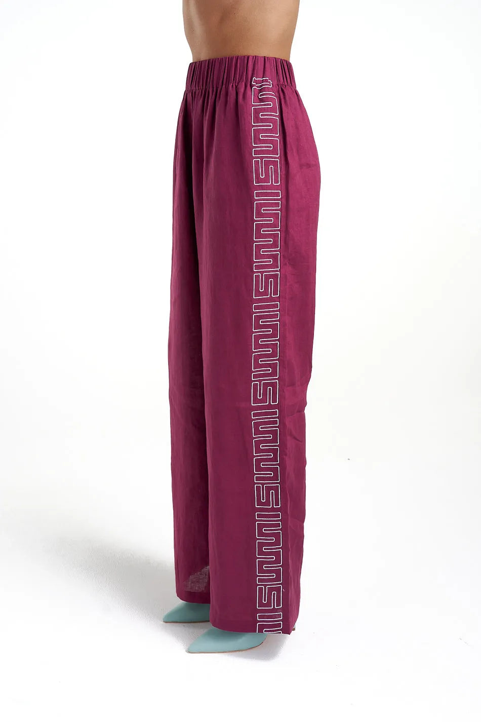 Summi Summi | Sig Linen Pant - Plum