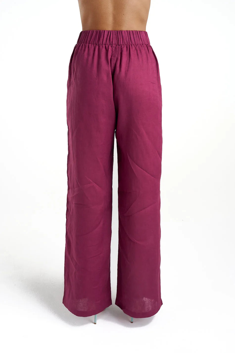 Summi Summi | Sig Linen Pant - Plum