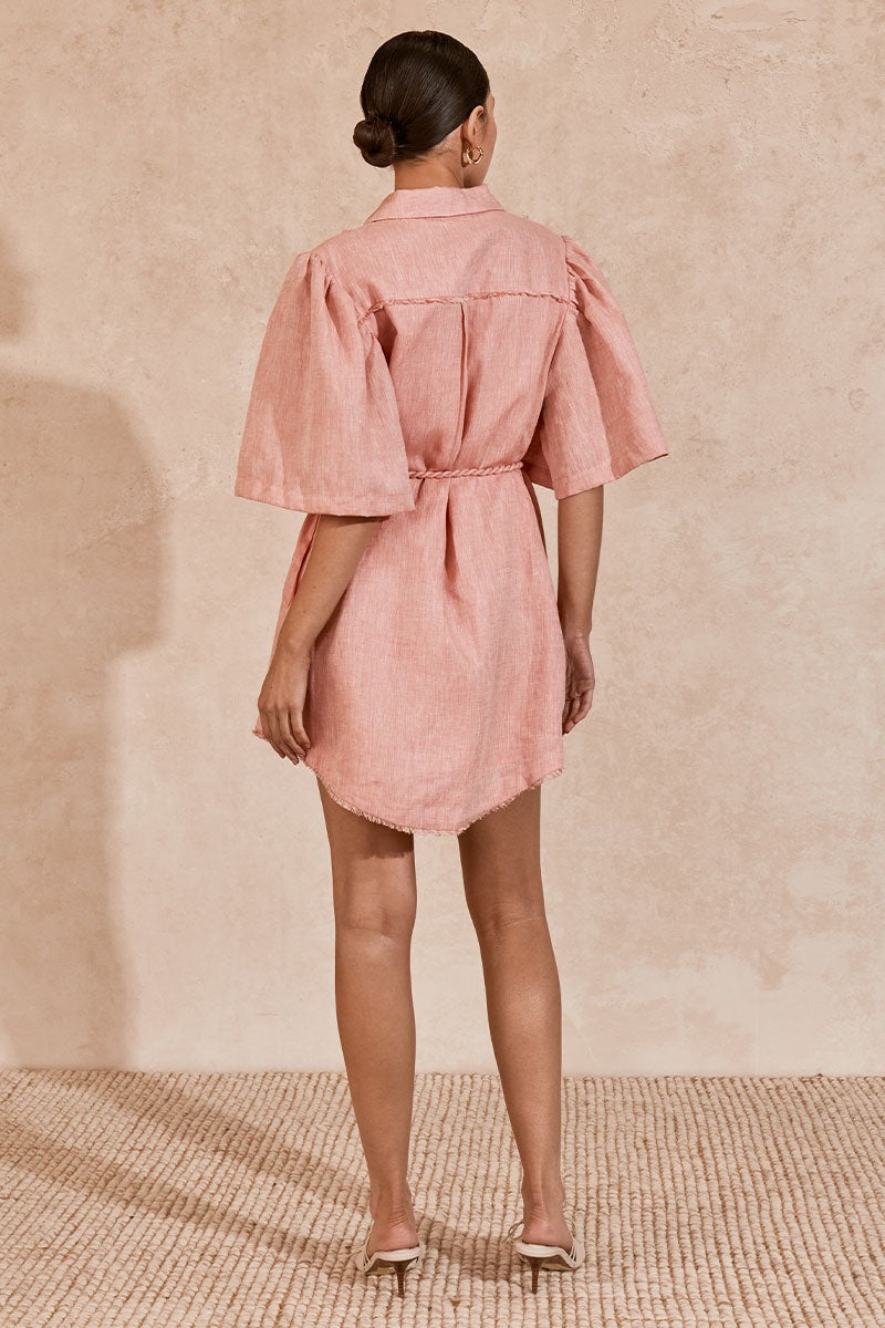 Mon Renn | Kahlo Mini Dress Rose Pink