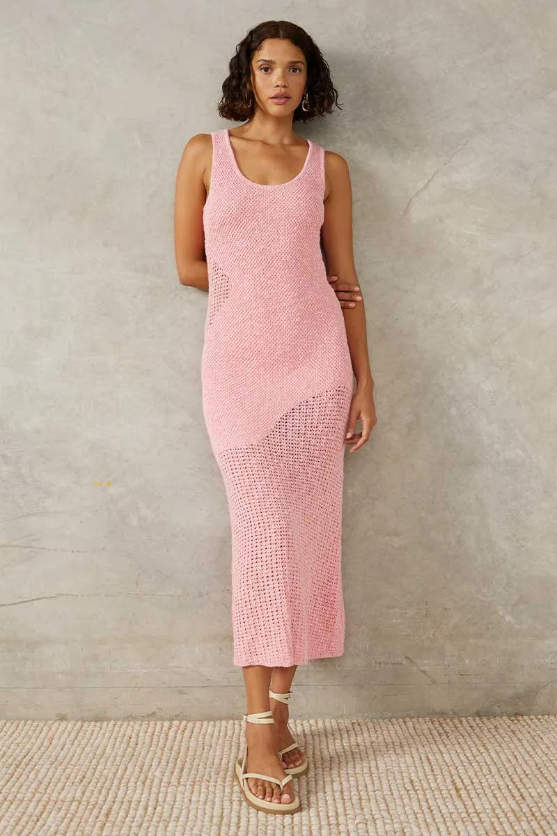 Mon Renn | Marina Knit Dress - Pink