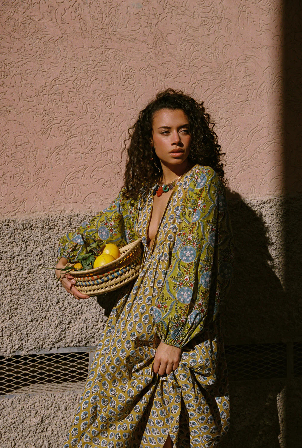 Kinga Csilla | Zoya Block Print Marrakech Dress