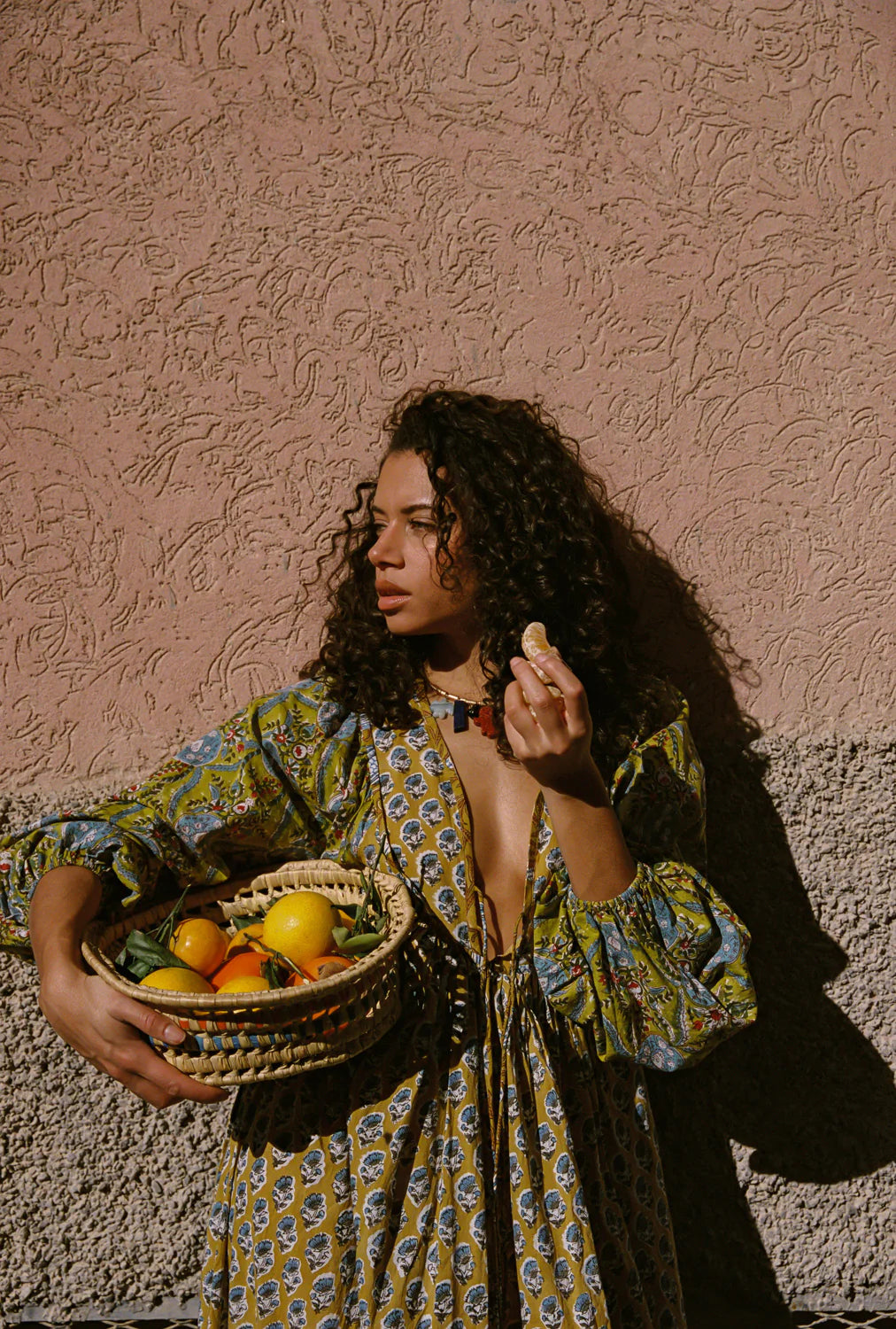 Kinga Csilla | Zoya Block Print Marrakech Dress