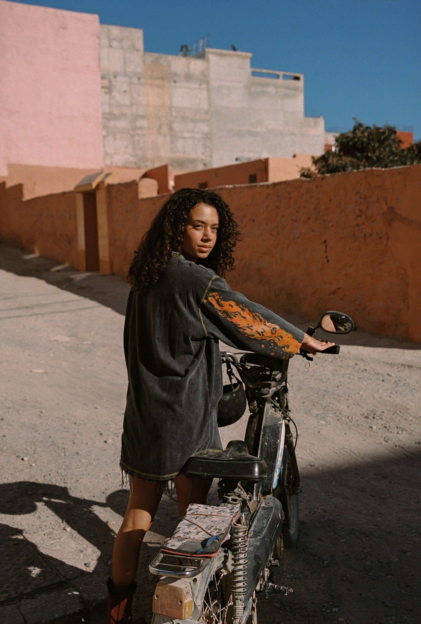 Kinga Csilla | Flaming Heart Tommy Tee