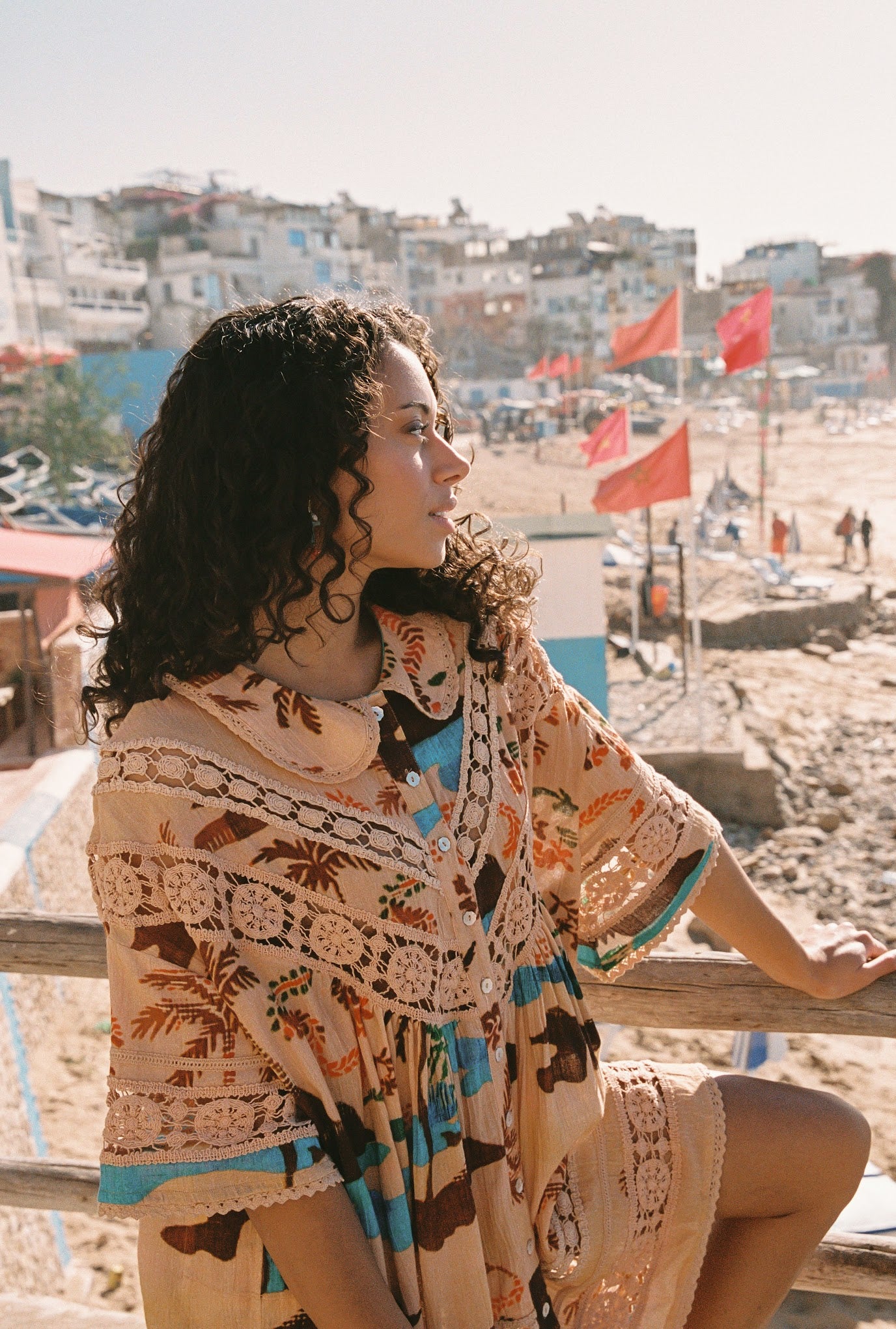 Kinga Csilla | Island Nola Button Down Dress