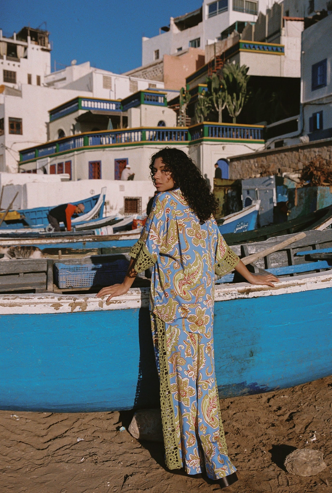 Kinga Csilla | Blue Miller Hades Pant