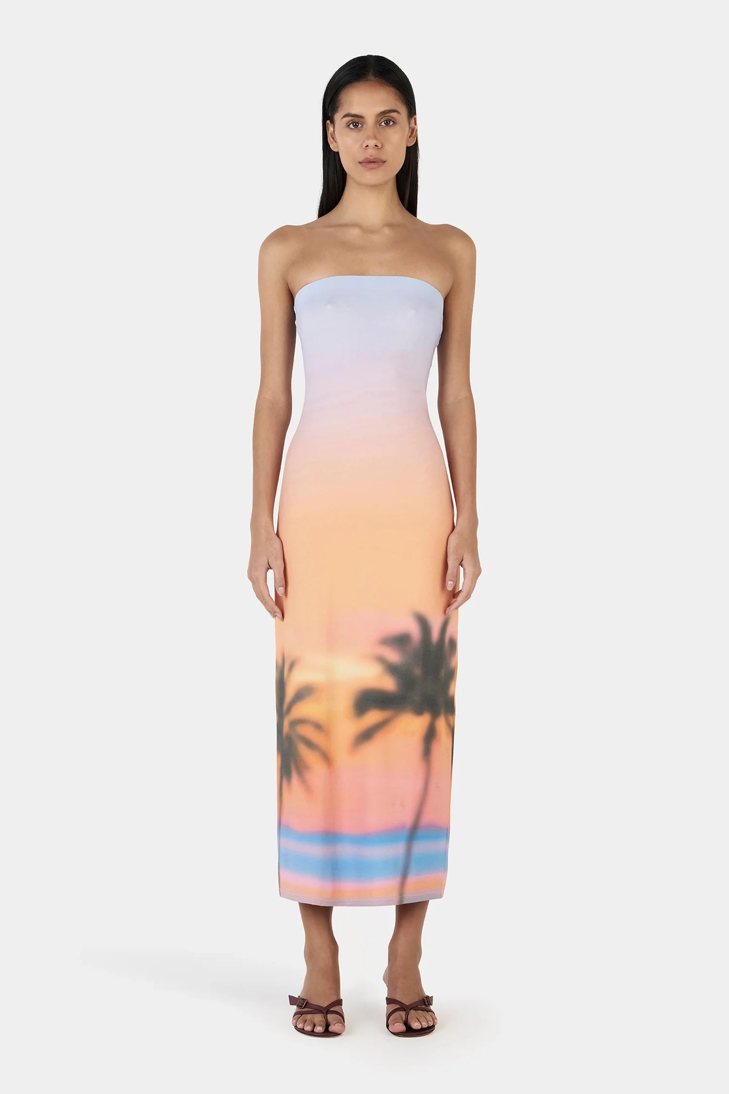 Ownley | Niamh Maxi Dress - Sunset Boulevard