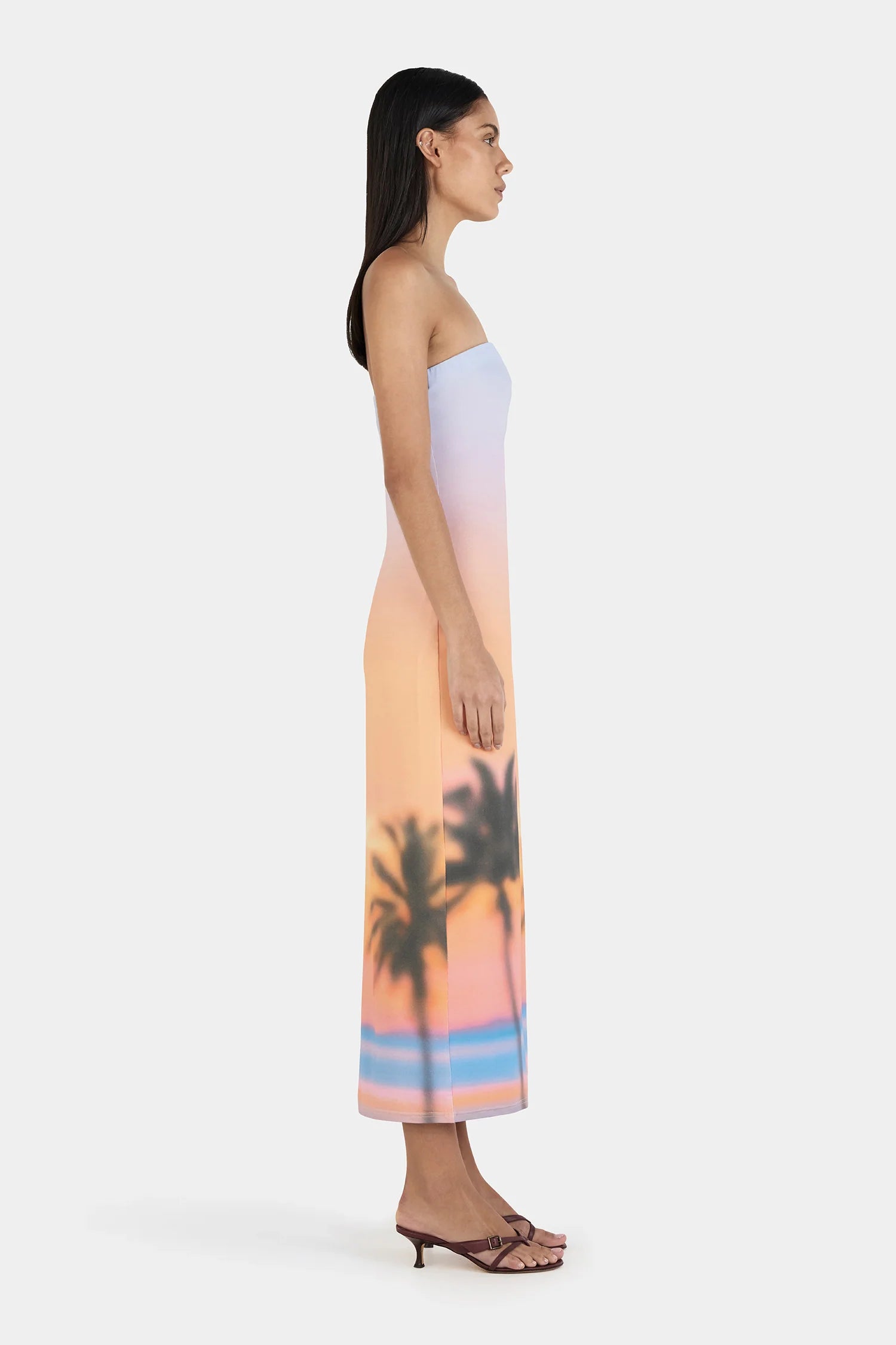 Ownley | Niamh Maxi Dress - Sunset Boulevard