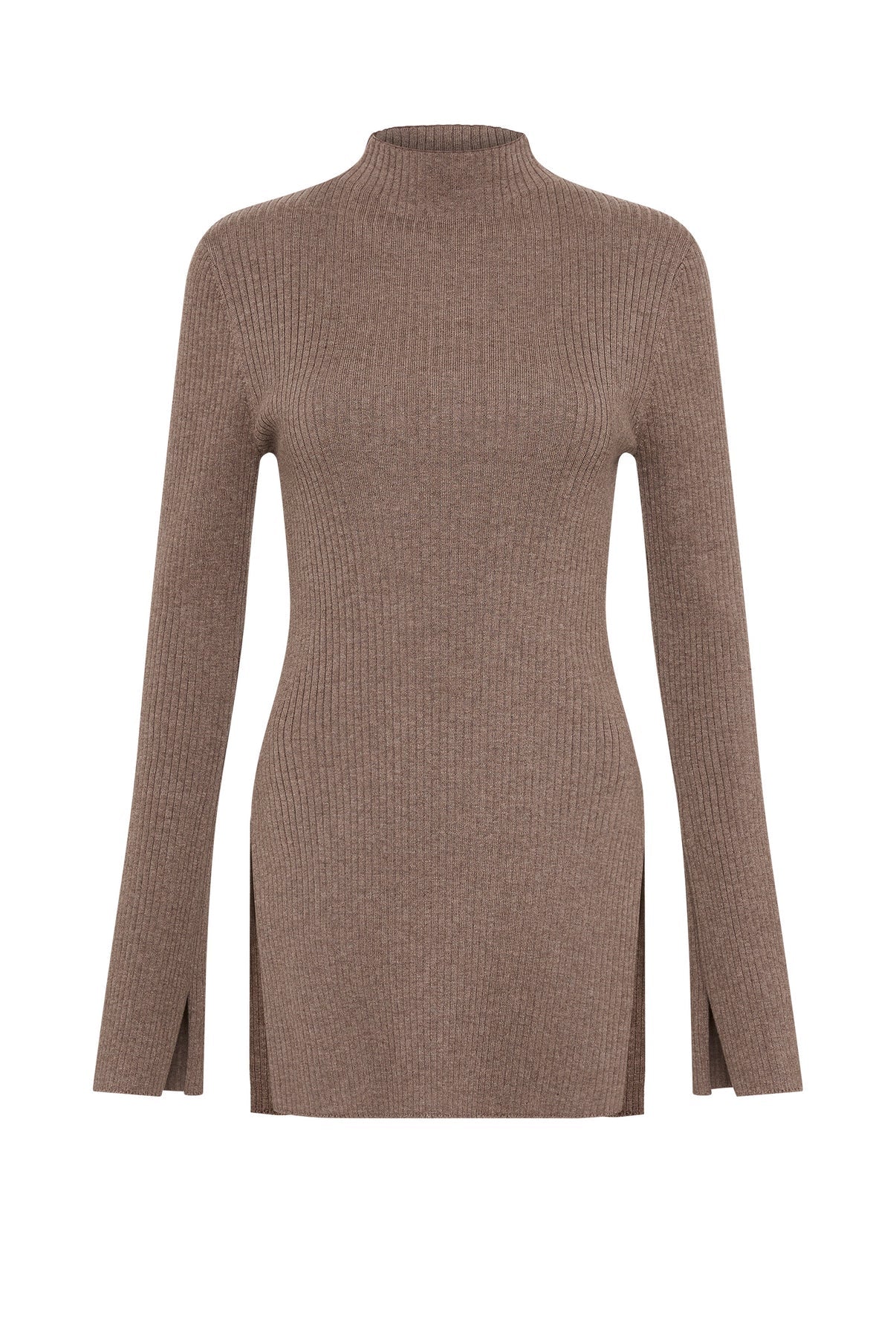 Nude Lucy | Malo Knit Tunic - Mocha