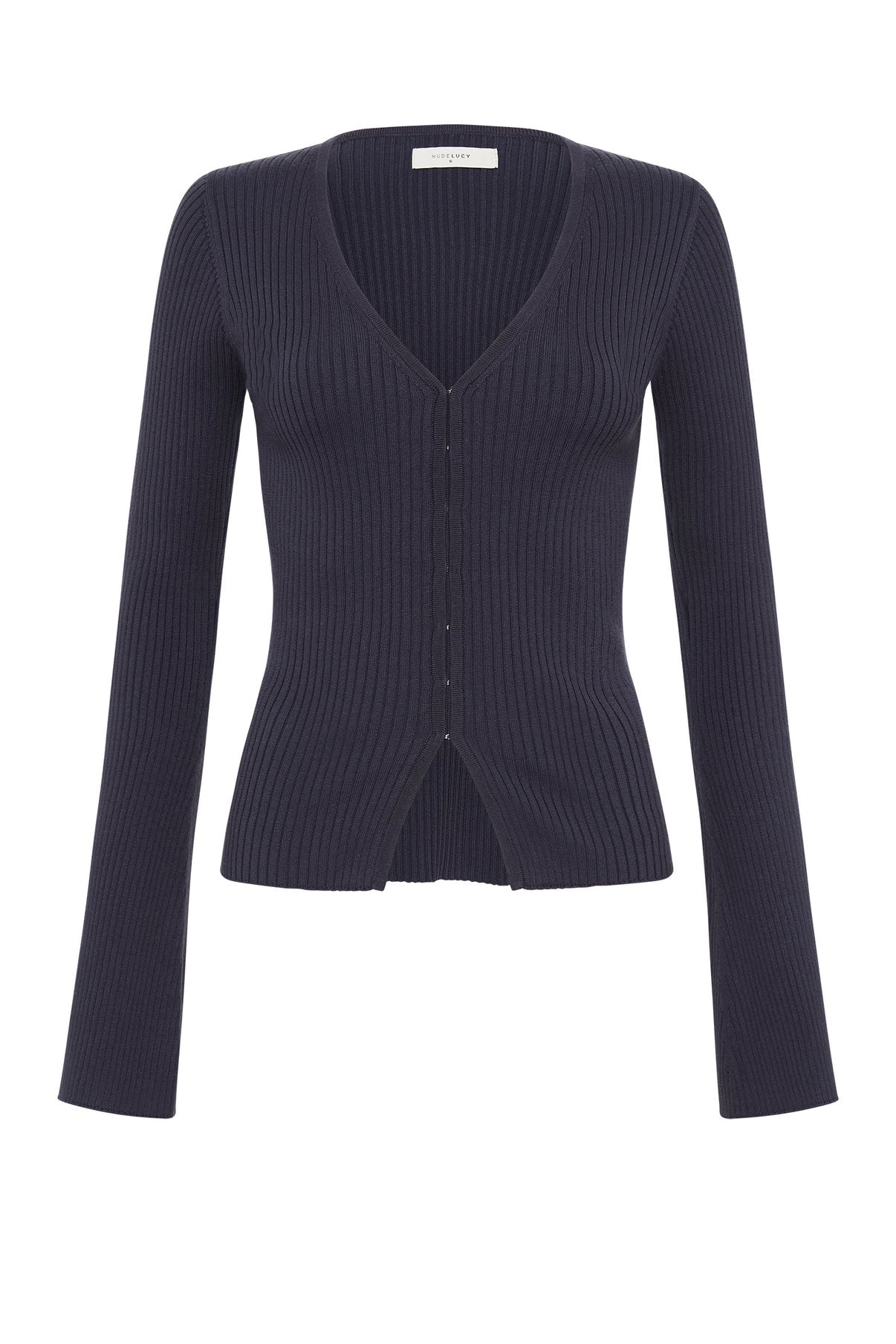 Nude Lucy | Ettiene Knit Cardigan - Indigo