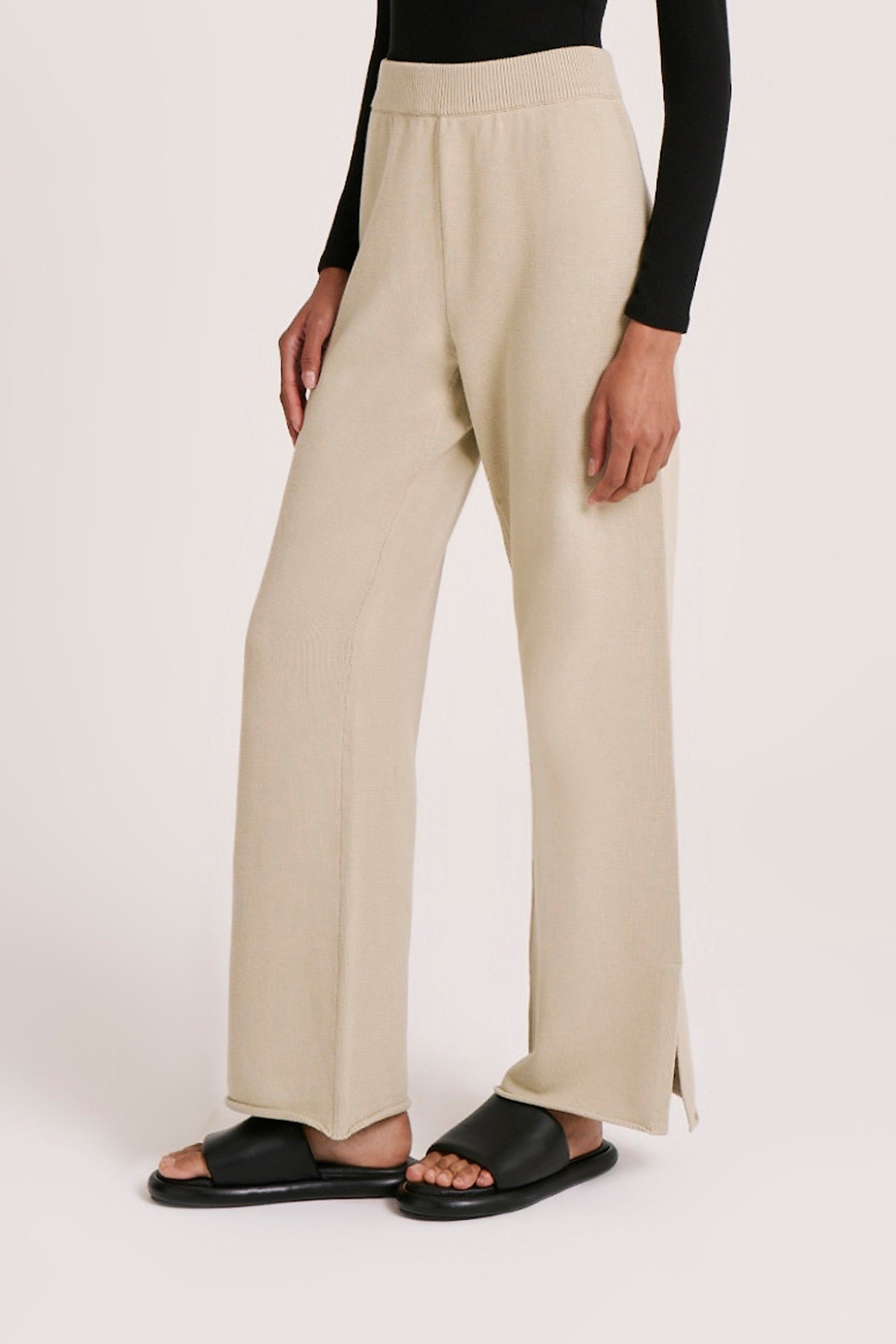 Nude Lucy | Lilou Knit Pant - Cucumber