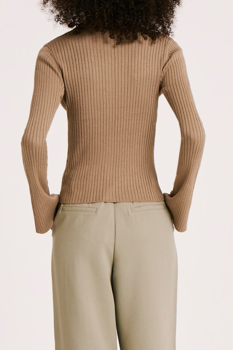 Nude Lucy | Abyss Knit Top - Fog