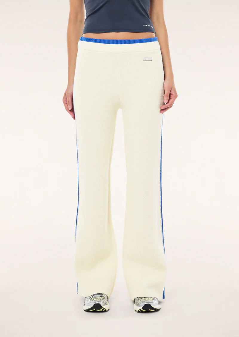 PE Nation | Odyssey Knit Pant - Whisper White