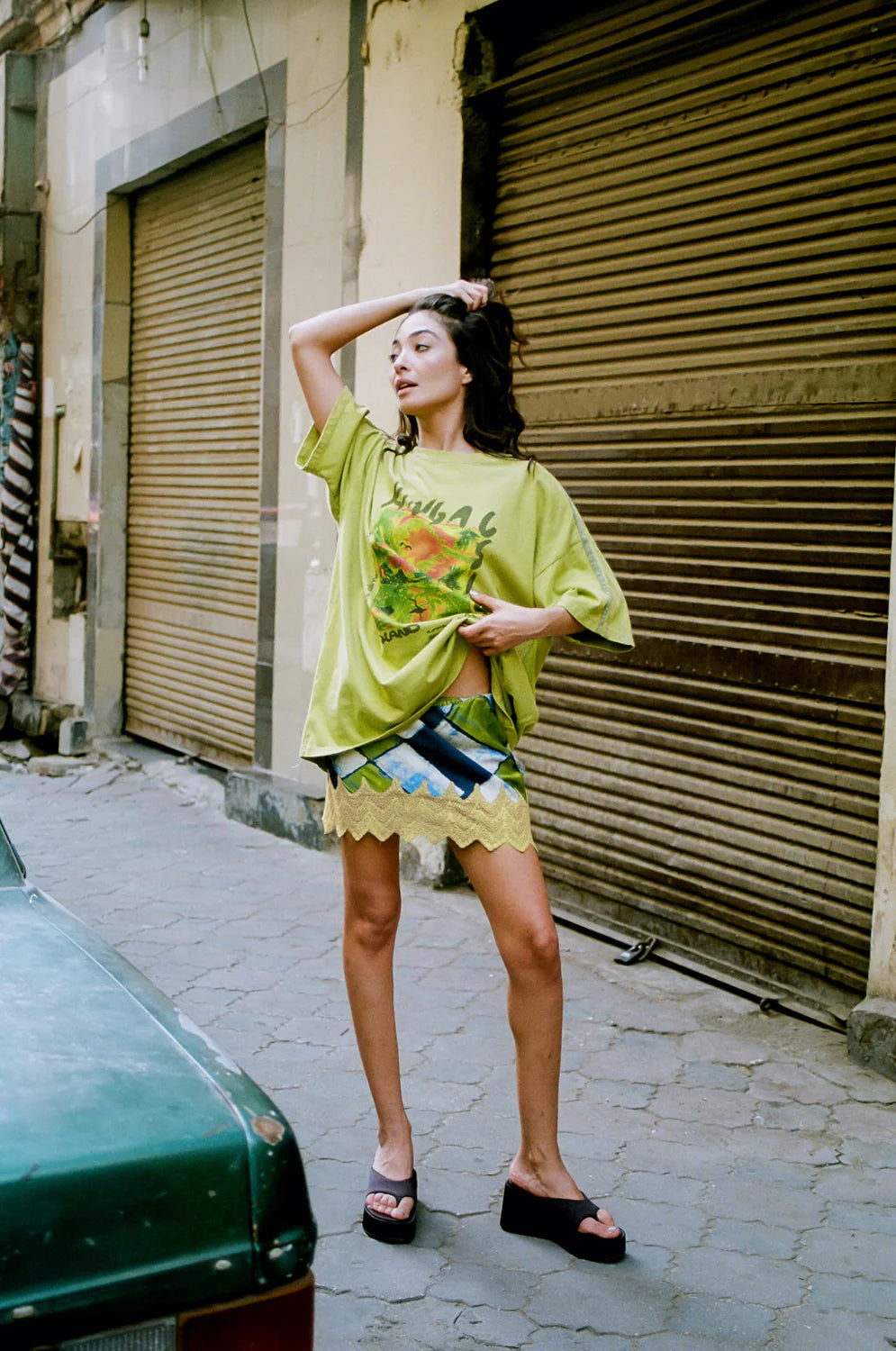 Kinga Csilla | Oro Tile Vera Mini Skirt