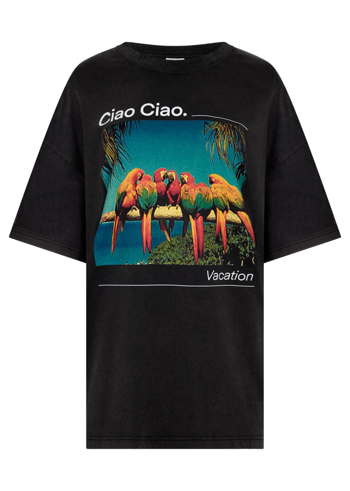 Ciao Ciao Vacation | Parrot Box Tee