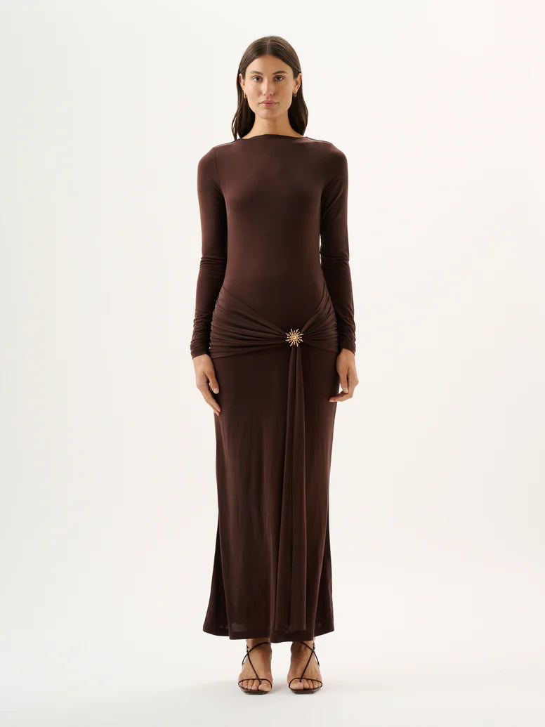 Roame | Josie Dress - Chocolate