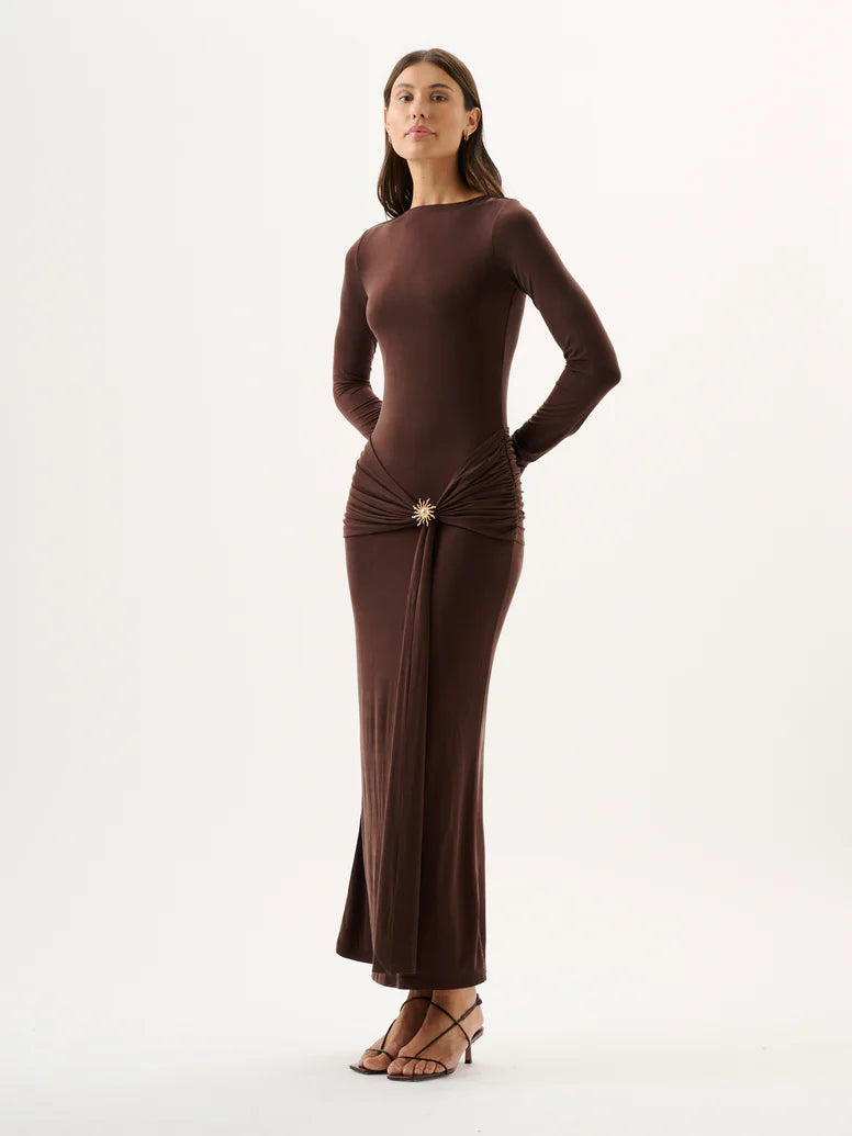 Roame | Josie Dress - Chocolate