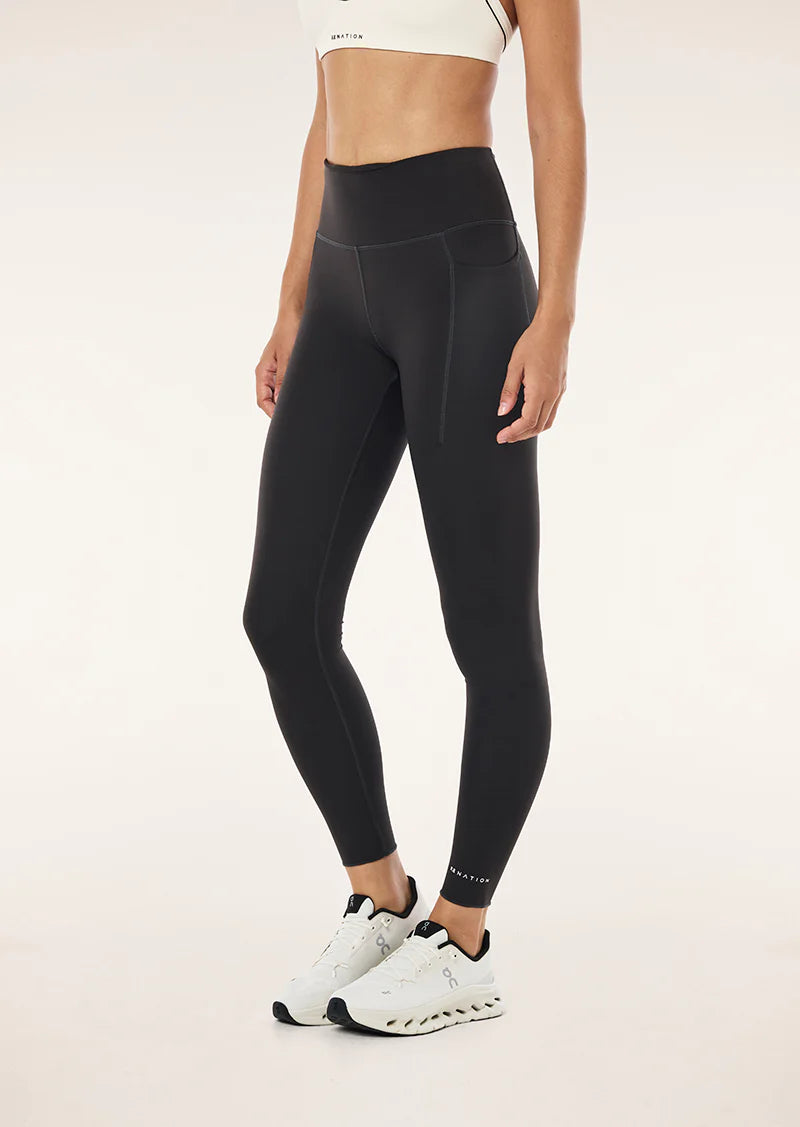 PE Nation | Recalibrate Full Length Legging - Smokestone