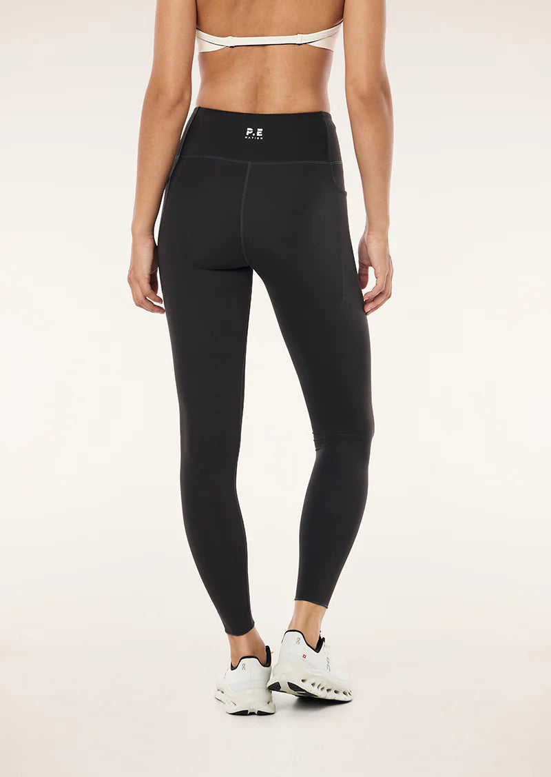 PE Nation | Recalibrate Full Length Legging - Smokestone