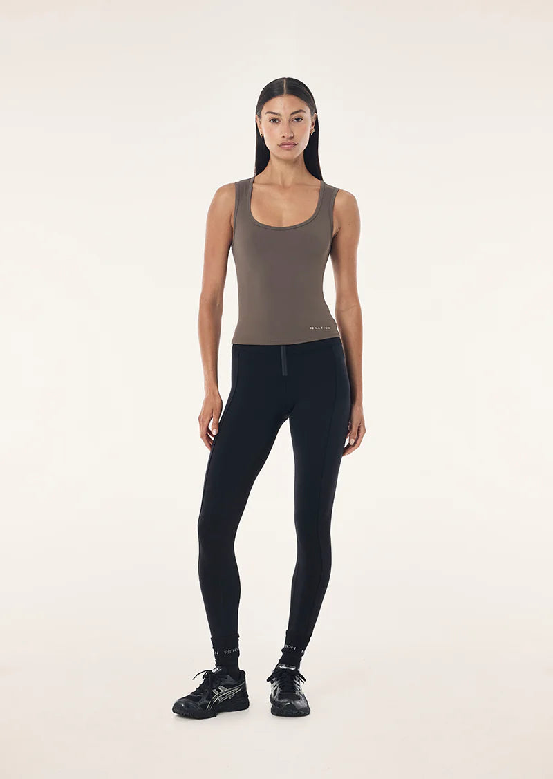 PE Nation | Refine Scoop Tank - Dark Olive