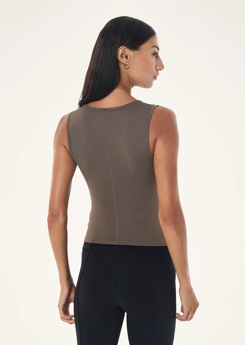 PE Nation | Refine Scoop Tank - Dark Olive