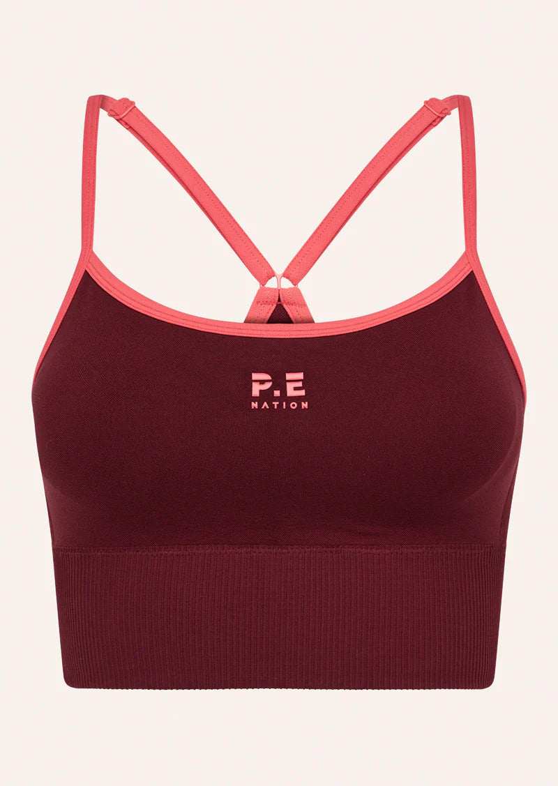 PE Nation | Release Seamless Tank - Cabernet/Strawberry