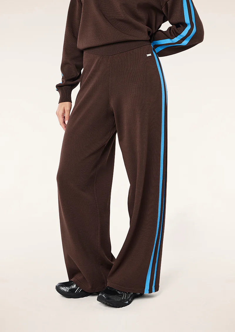 PE Nation | Retreat Knit Pant - Coffee/Marina