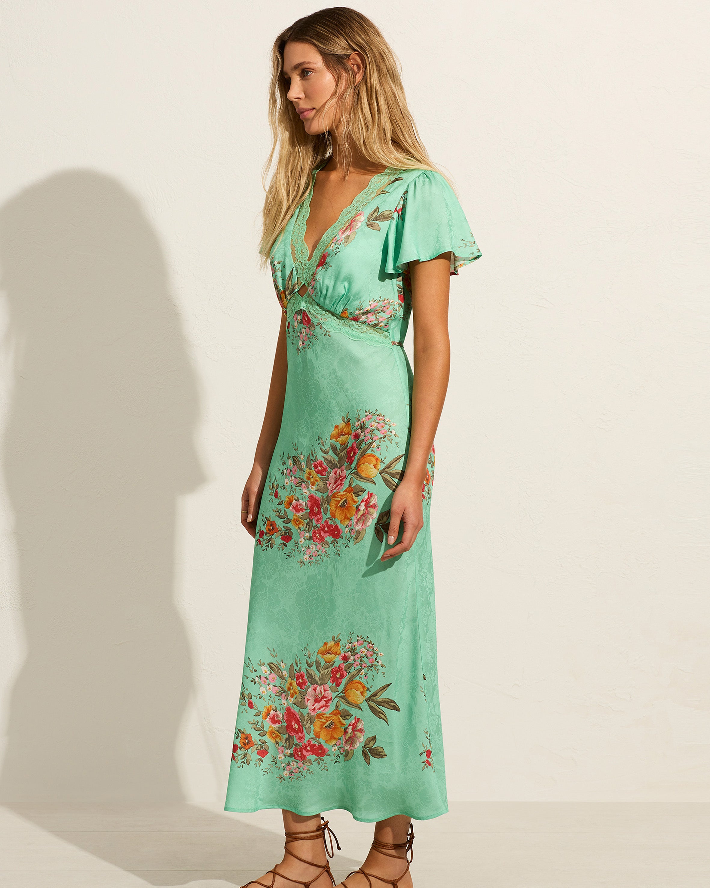 Auguste | Rianne Midi Dress - Mint Green