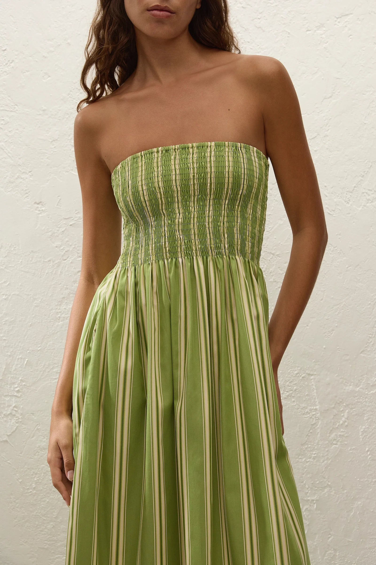 Faithfull The Brand | Jamie Midi Dress - Ombre Stripe